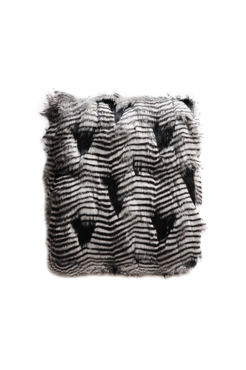 Silver Pheasant imitation fur throw from Heirloom, Furtex