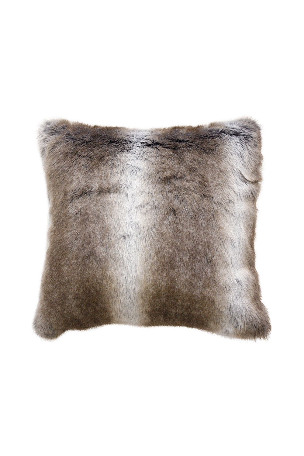 Imitation fur cushion striped elk