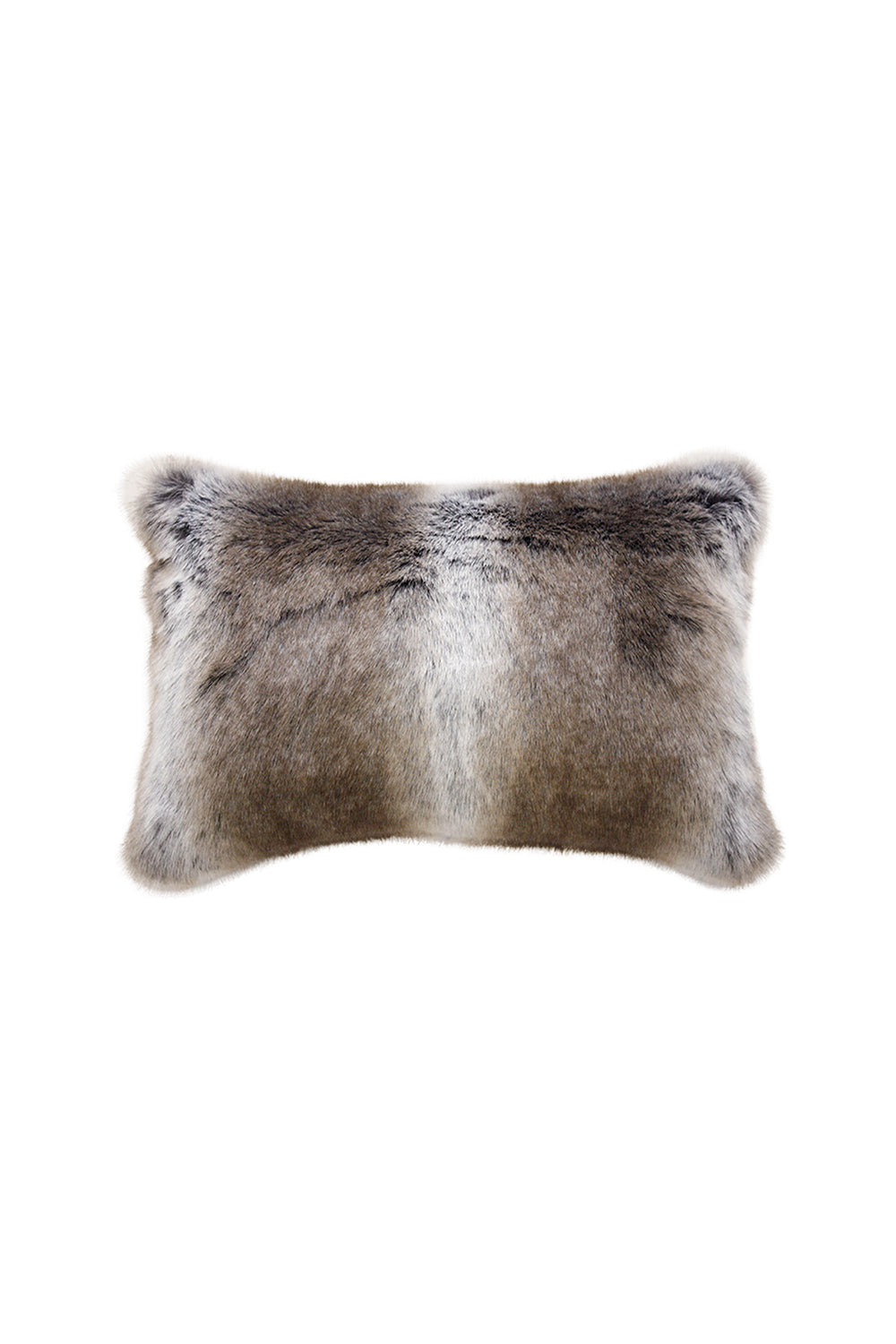 Imitation fur cushion striped elk