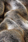 Imitation fake fur throw - Heirloom faux fur throw and cushions  in Striped Elk. Made in New Zealand