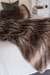 Luxury Imitation Fur Throw - Striped Elk
