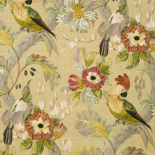 The Conservatory Linen Fabric - James Dunlop