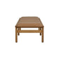 Tolv Neuff Bench in camel leather