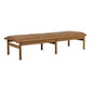 Tolv Neuff Bench in camel leather