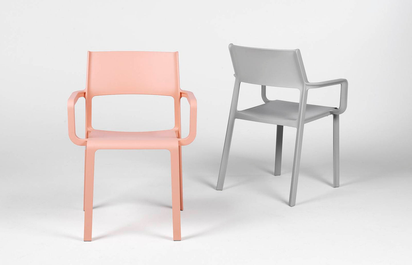 Nardi Trill Outdoor Armchair in Pink and Grey
