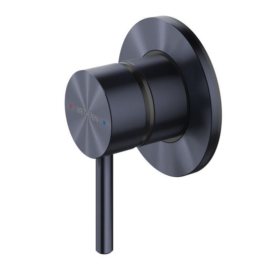 Methven Turoa Shower Mixer in Brushed Gunmetal TUHPSGM for spa like bathrooms