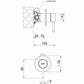 Methven Turoa Shower Mixer in Brushed Gold  Measurements TUHPSGD for spa like bathrooms