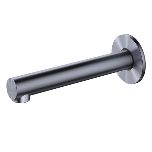 Methven Turoa Wall Mounted Bath spout Brushed Graphite TUSPWBTGR