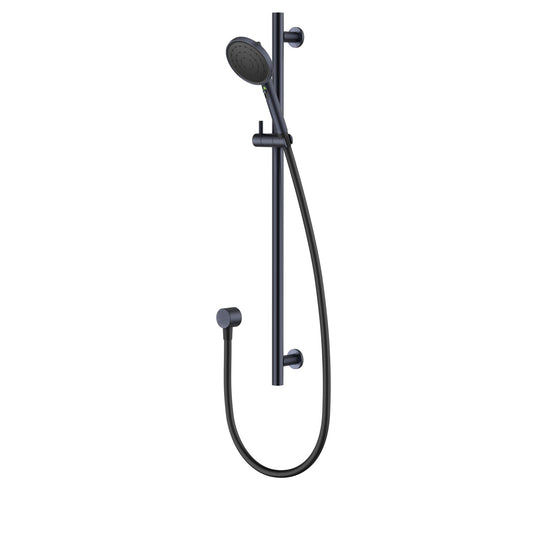 Methven Turoa Rail Shower Brushed Gun Metal Black TUSRSGM VJET Technology