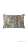 Luxury imitation faux fur throw in Vintage Squirrel Grey, brown and cream
