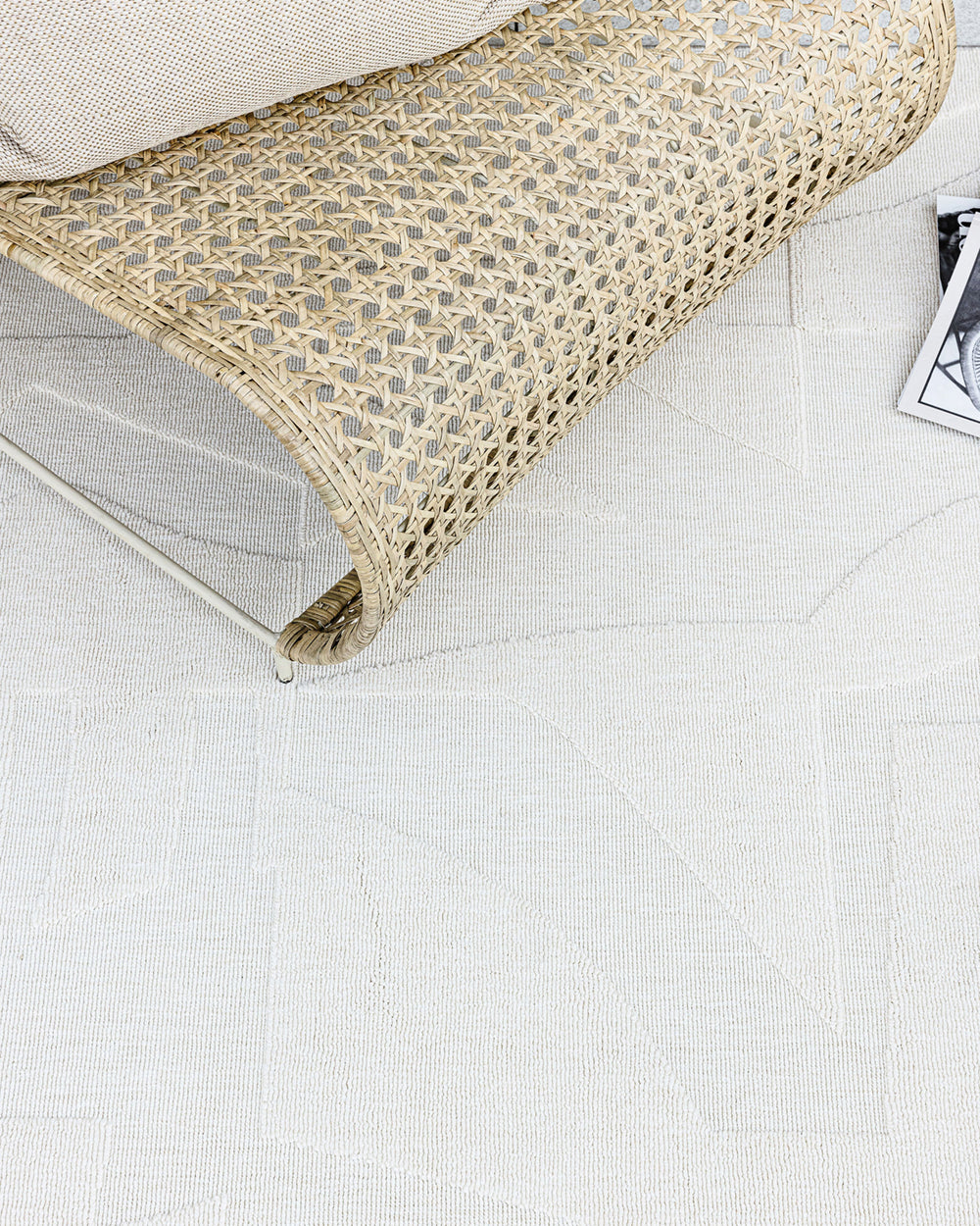 copacabana outdoor rug in bone