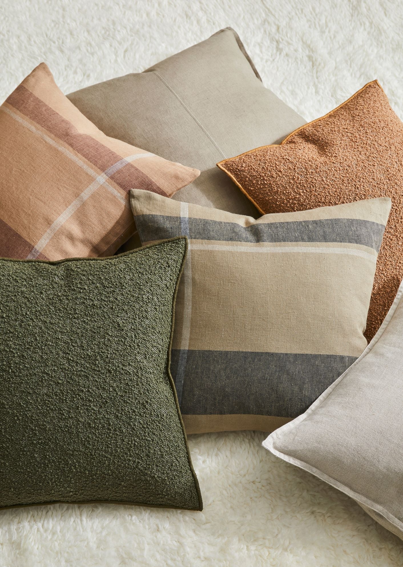 Dante cushions, linen cushion from weave