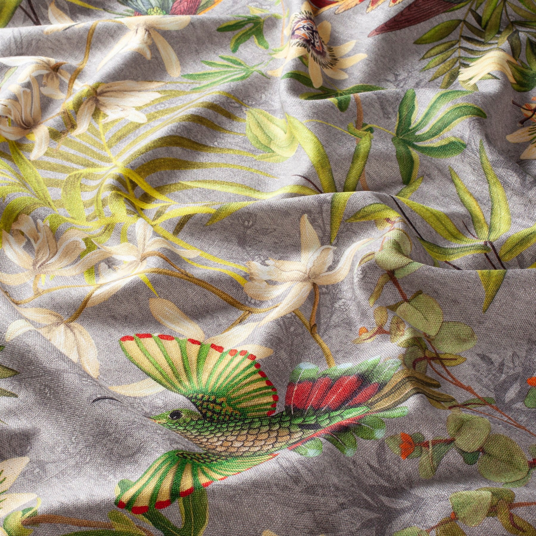 Chivasso Fantastic Birds Fabric from Unique Fabrics