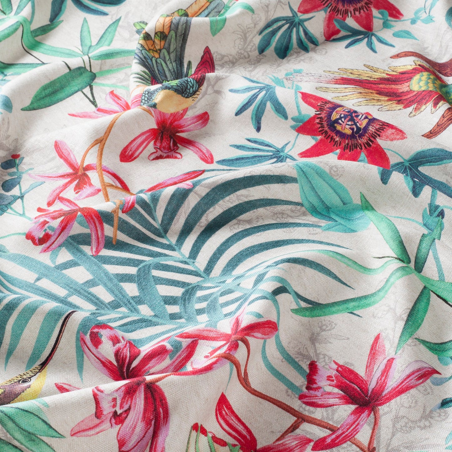 Chivasso Fantastic Birds Fabric from Unique Fabrics