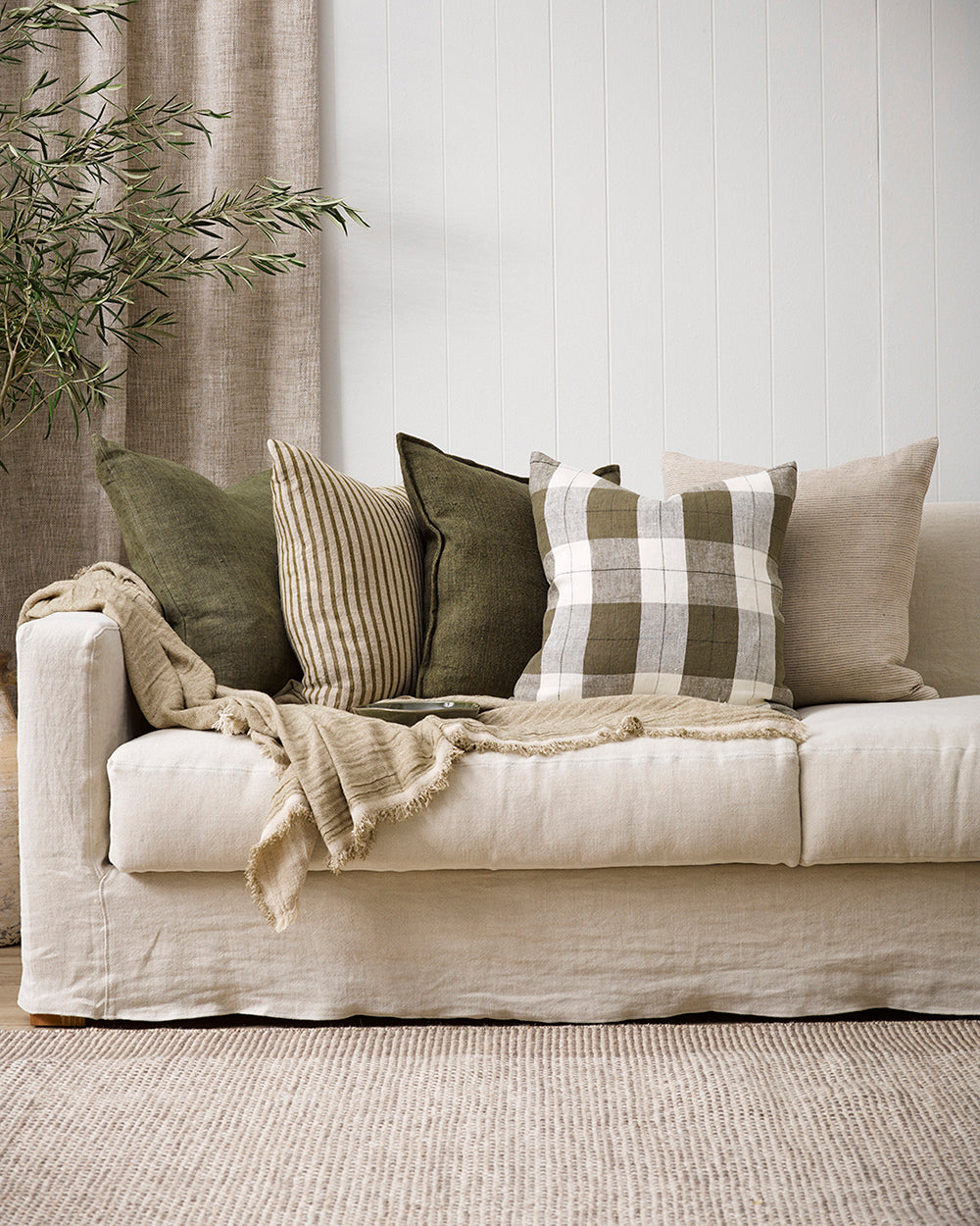 Flaxmill linen cushions