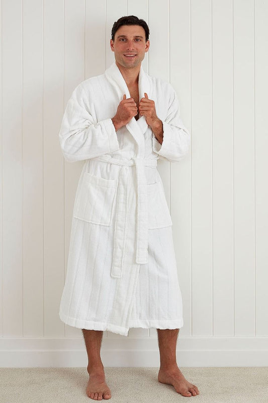Men's Luxury Hotel Bath Robe - 2 colours
