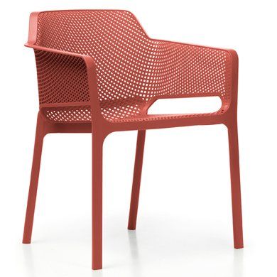 net outdoor chair coral