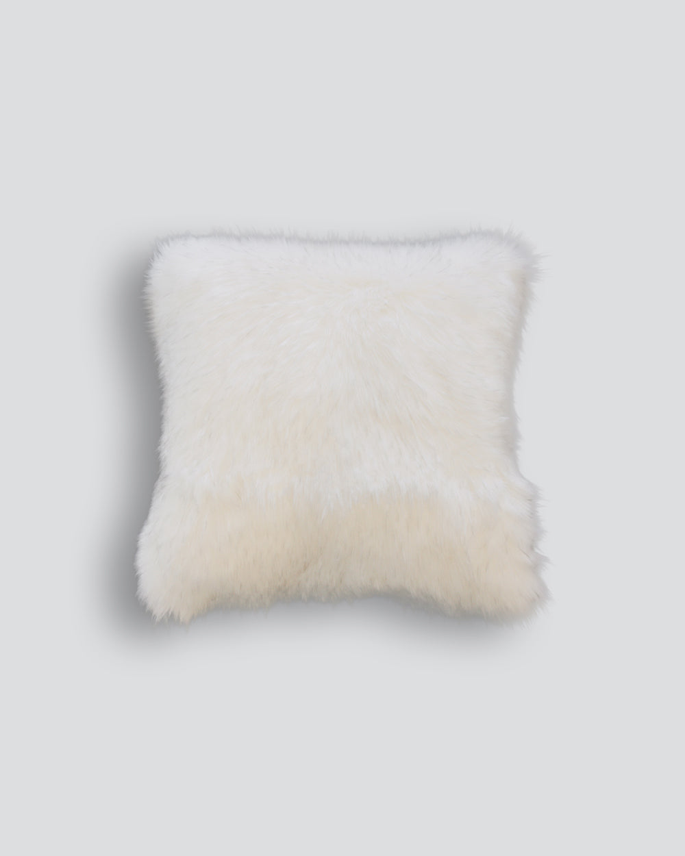 norwegian fox imitation fur square cushion
