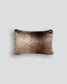 Luxury Imitation Fur Cushion - Sable
