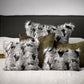 Luxury Imitation Fur Cushion - Silver Pheasant
