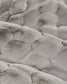 Luxury Imitation Fur Throw - Valentina Grey