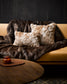 Luxury Imitation Fur Cushion - Vintage Squirrel Fawn