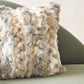 Luxury Imitation Fur Cushion - Vintage Squirrel Grey