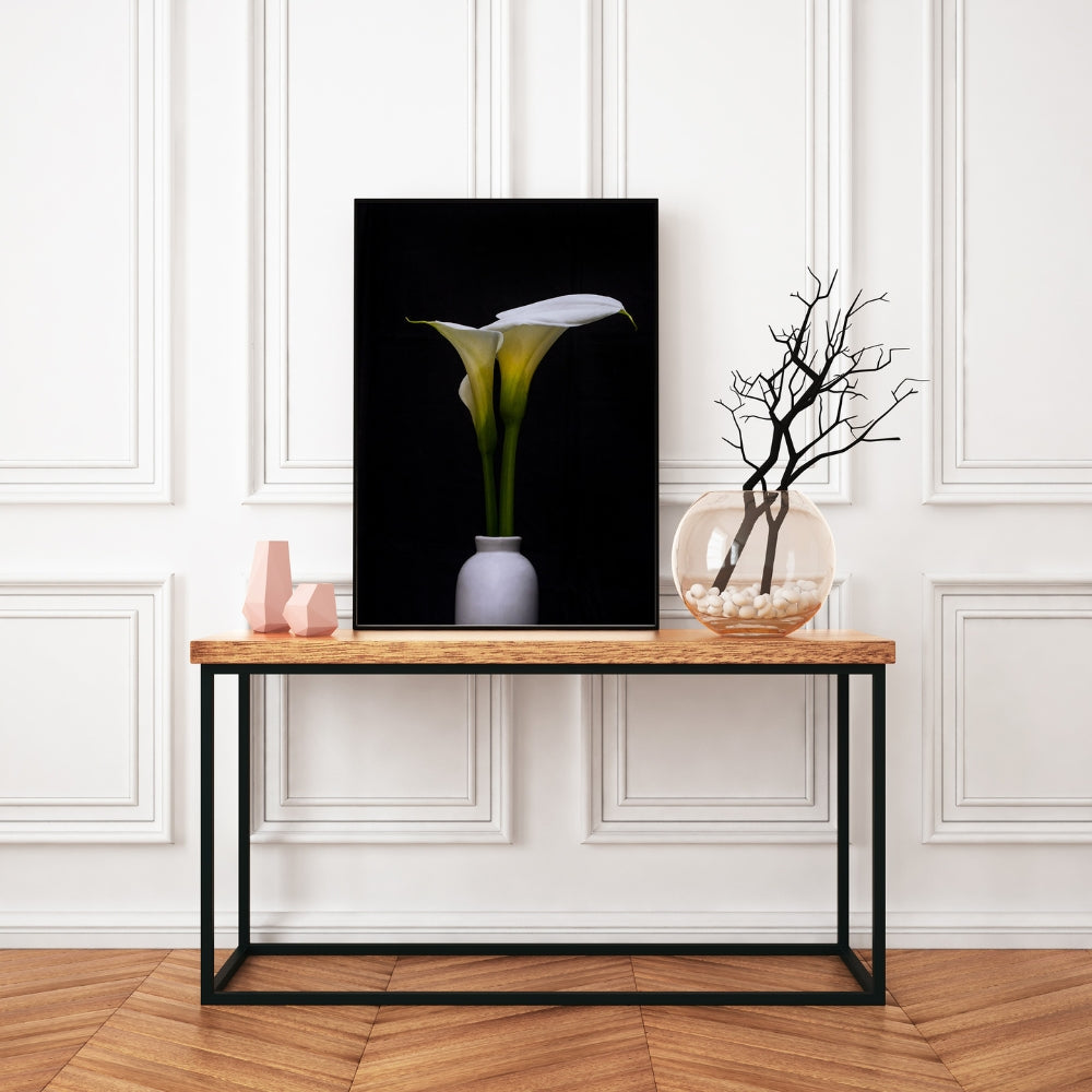 Pure and Simple - Arum Lily Floral Wall Art